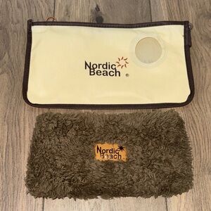 NWT Nordic Beach Olive U Head Wrap